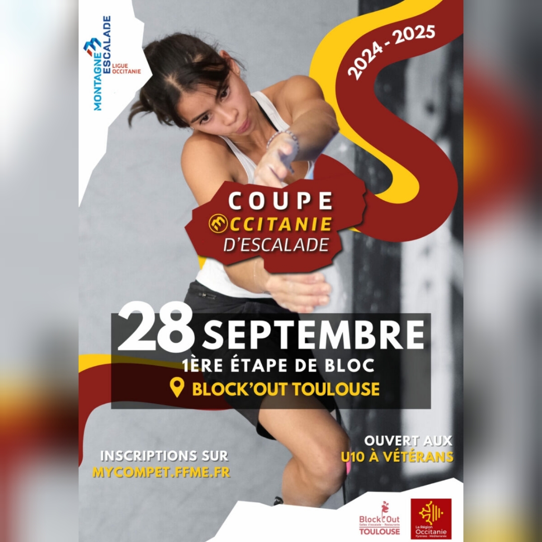 Coupe Occitanie d'Escalade 2024-2025 !