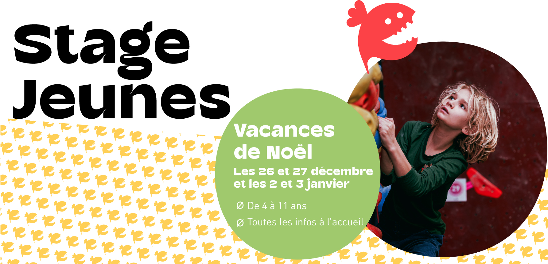 Stage de Noël : on va grimper à Block’Out Nantes !