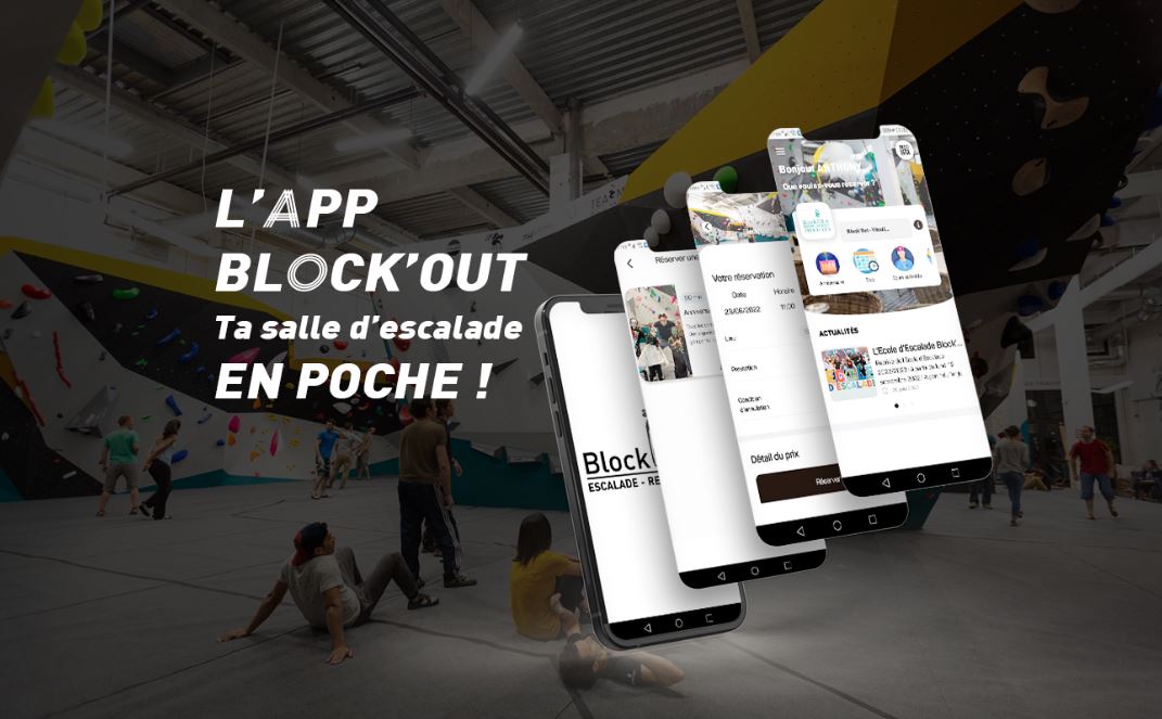 L’app Block’Out : ta salle d’escalade en poche !